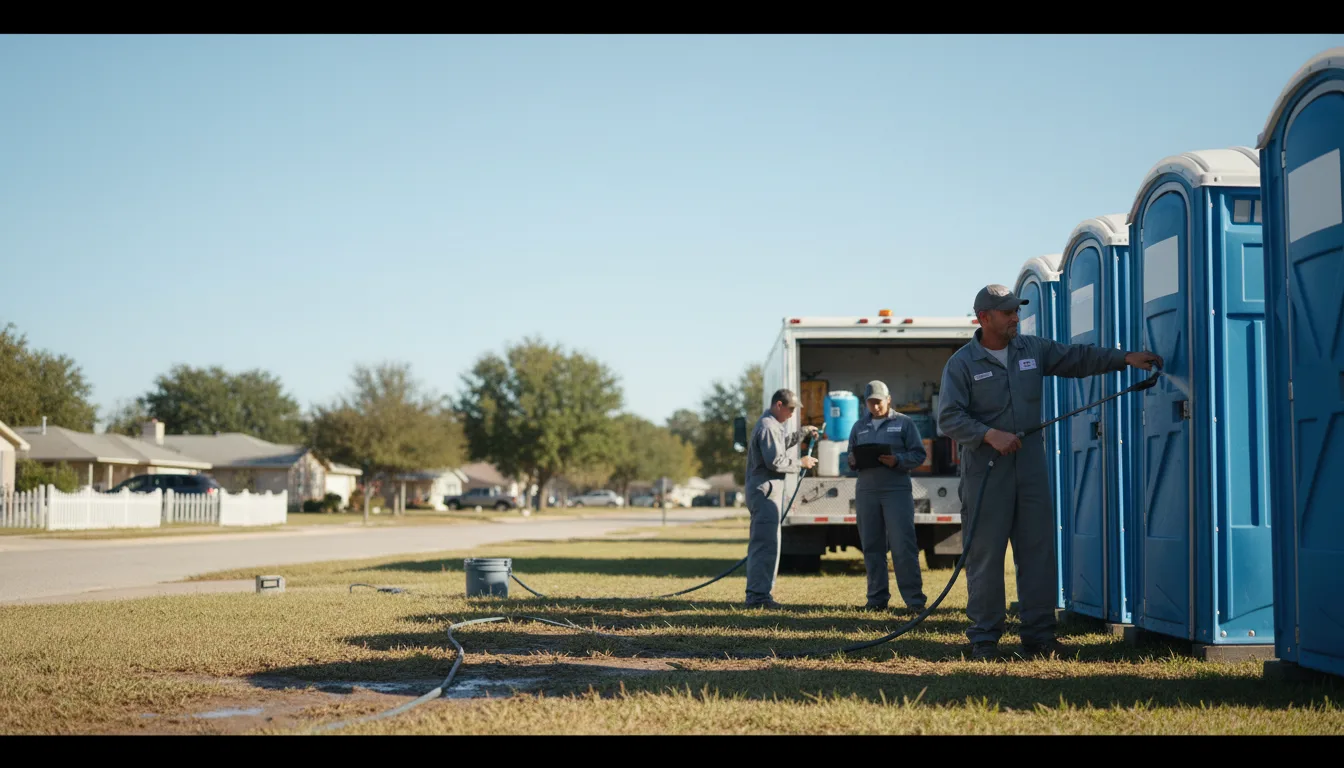 Long-Term Portable Toilet Rental in Pringle, SD near me